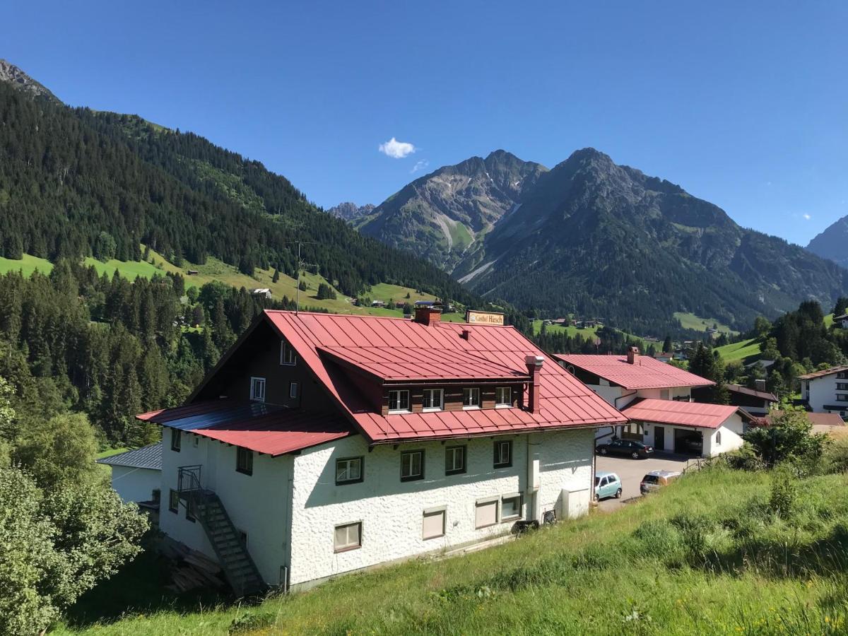 Hotel Gasthof Hirsch Hirschegg  Exterior foto